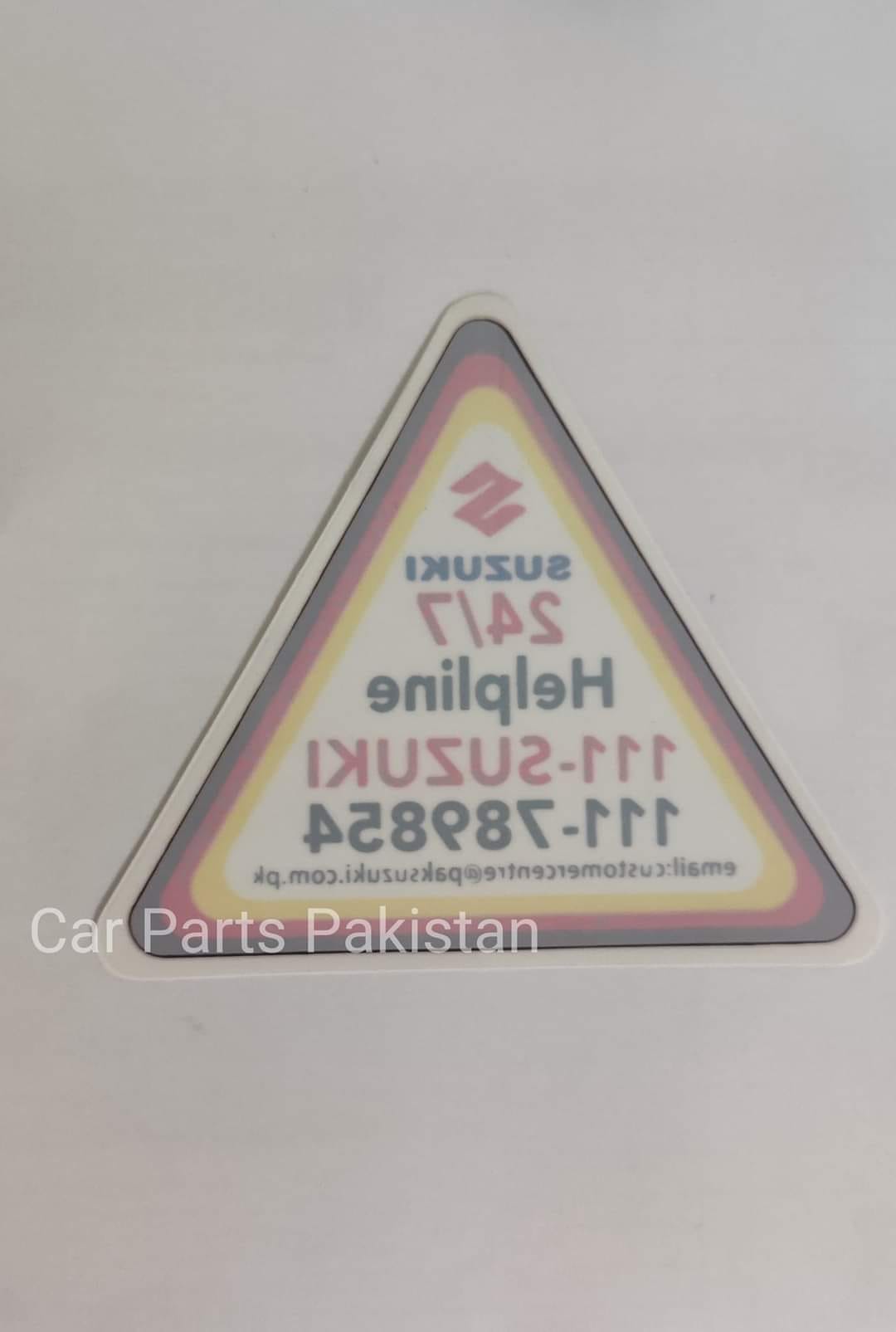 Suzuki Helpline sticker