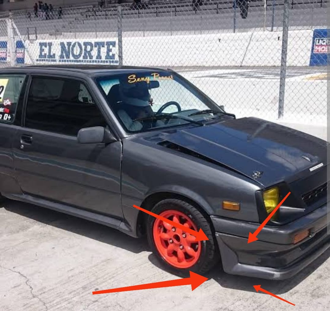 Suzuki Khyber front lip