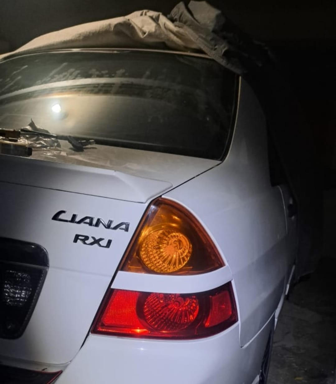 Suzuki Liana backlight garnish
