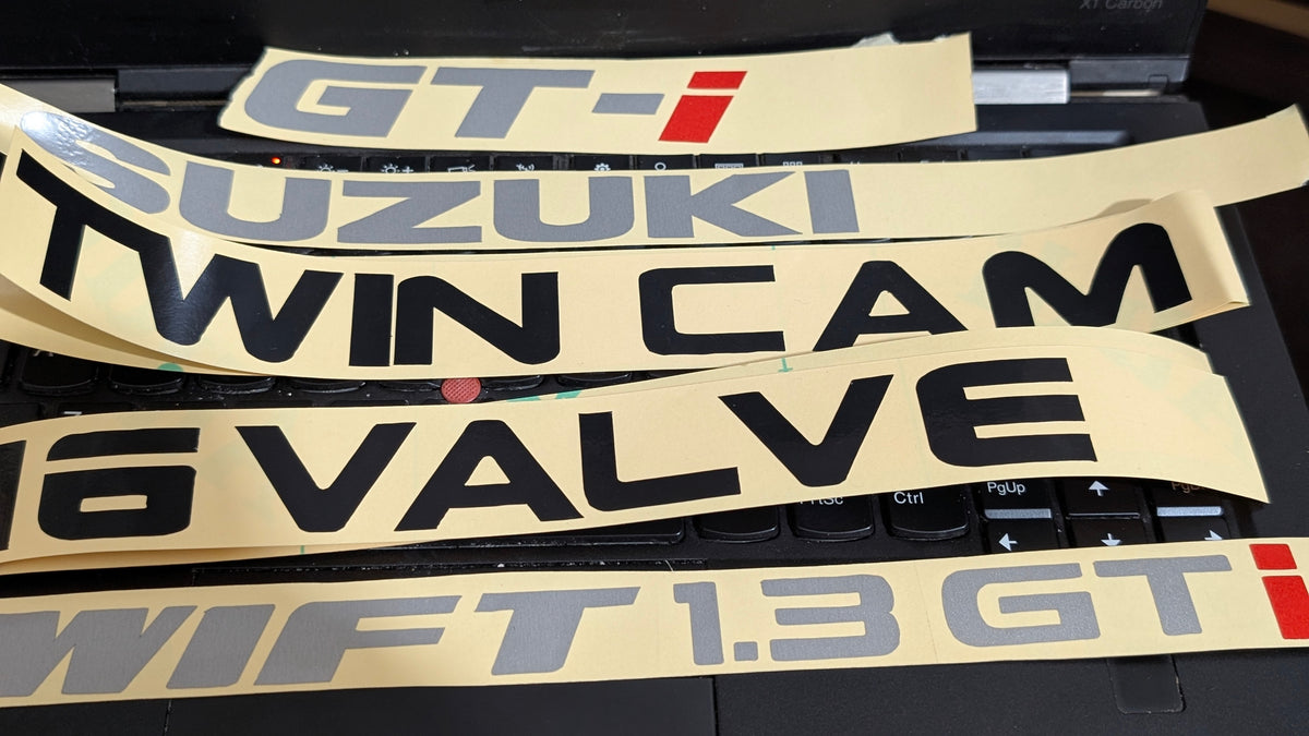 Suzuki khyber decals