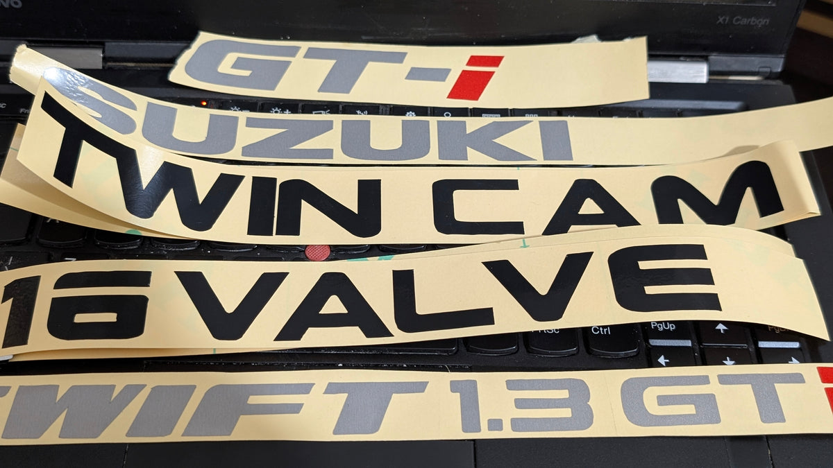Suzuki khyber decals