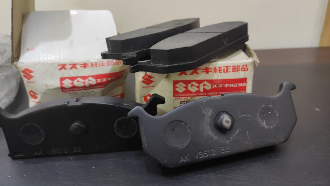 Suzuki Khyber disc pads ( Genuine )
