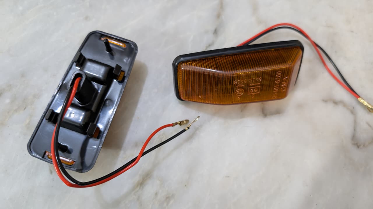 Suzuki Khyber Fender lights