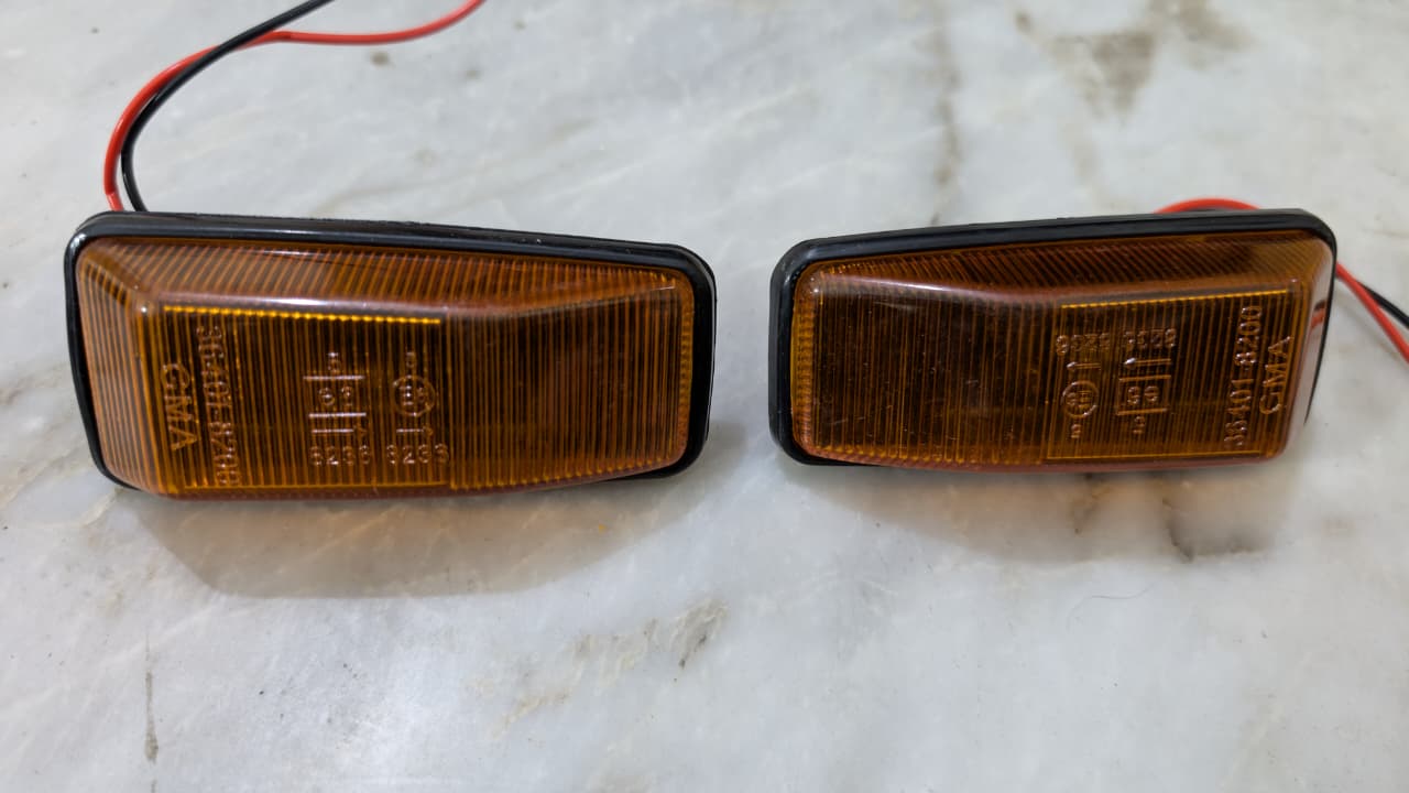 Suzuki Khyber Fender lights