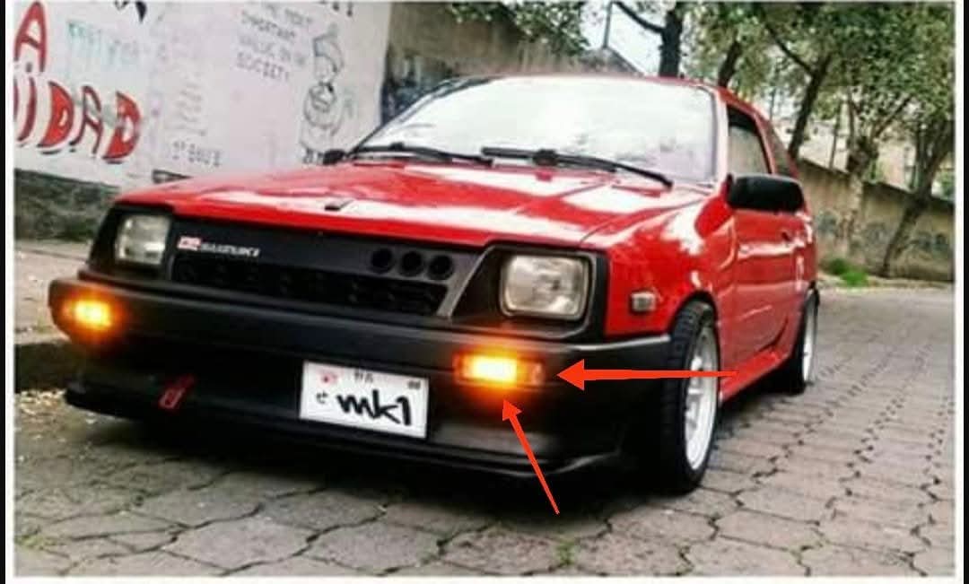 Suzuki Khyber bumper light